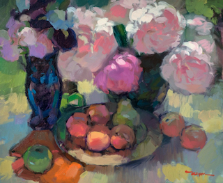 Still Life with Peonies